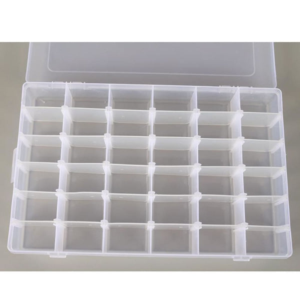 Boite de rangement à cloisons amovibles - 36 cases - Accessoires Hidden recommendation