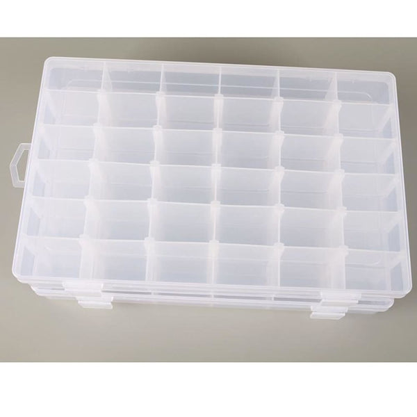 Boite de rangement à cloisons amovibles - 36 cases - Accessoires Hidden recommendation