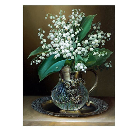 Bouquet de muguets | Diamond painting kit - Fleur Fleur et plante Produit