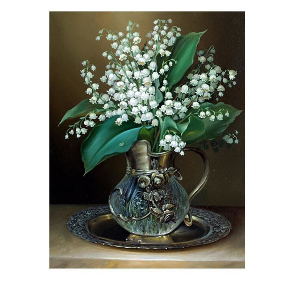 Bouquet de muguets | Diamond painting kit - Fleur Fleur et plante Produit
