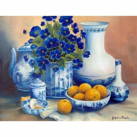 Bouquets de fleurs en peinture - modèle M001 | Tableau de diamant - Fleur Fleur et plante Produit