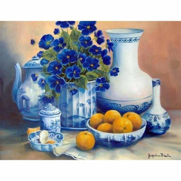 Bouquets de fleurs en peinture - modèle M001 | Tableau de diamant - Fleur Fleur et plante Produit