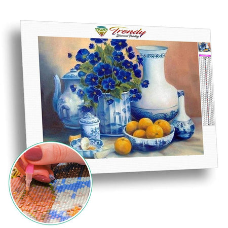 Bouquets de fleurs en peinture - modèle M001 | Tableau de diamant - Fleur Fleur et plante Produit