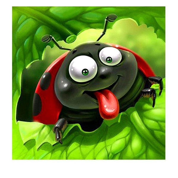 Coccinelle gourmande | Broderie diamant - Animaux Autres animaux Produit