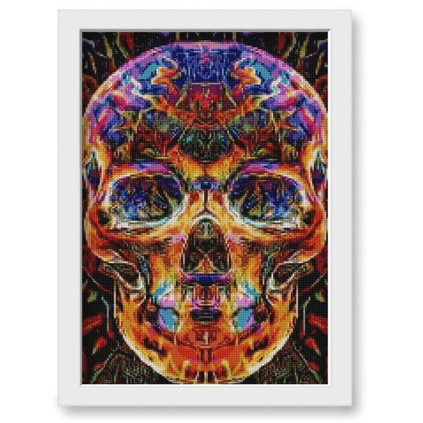 Crane colorfull | Diamond painting complet - Gothic Produit