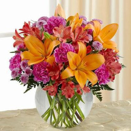 Création florale très colorée - modèle M008 | Broderie diamant toile entière - Fleur Fleur et plante Produit