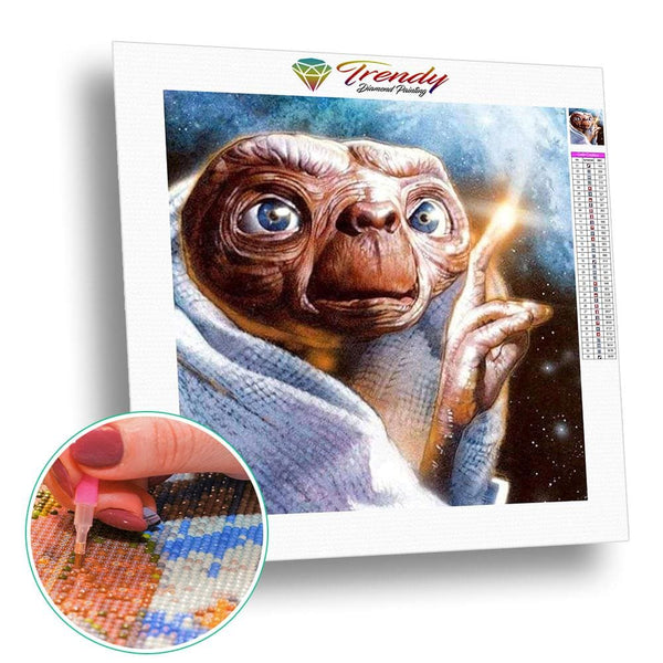 E.T téléphone maison | Toile de diamant - Dessin Dessin animé Produit