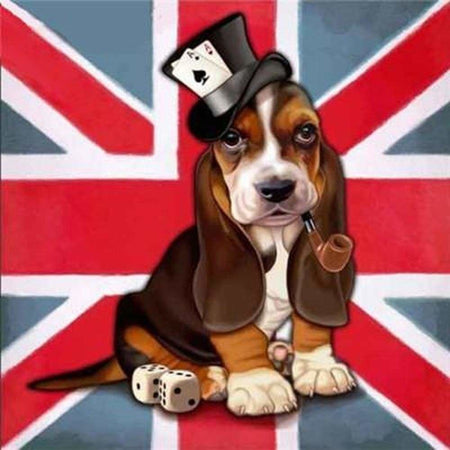 English dogs - modèle M002 | Kit broderie - Animaux Chien Produit