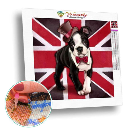 English dogs - modèle M003 | Diamond painting kit - Animaux Chien Produit