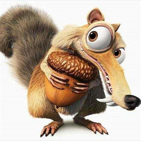 Lage de glace Scrat - modèle M004 | Toile de diamant - Dessin Dessin animé Produit