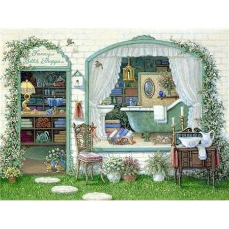 Multi paysages dantan - modèle M003 | Broderie de diamant - Au village Paysage Printemps Produit Été