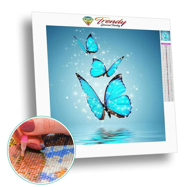 Papillon féérique | Kit broderie - Animaux Papillon Produit
