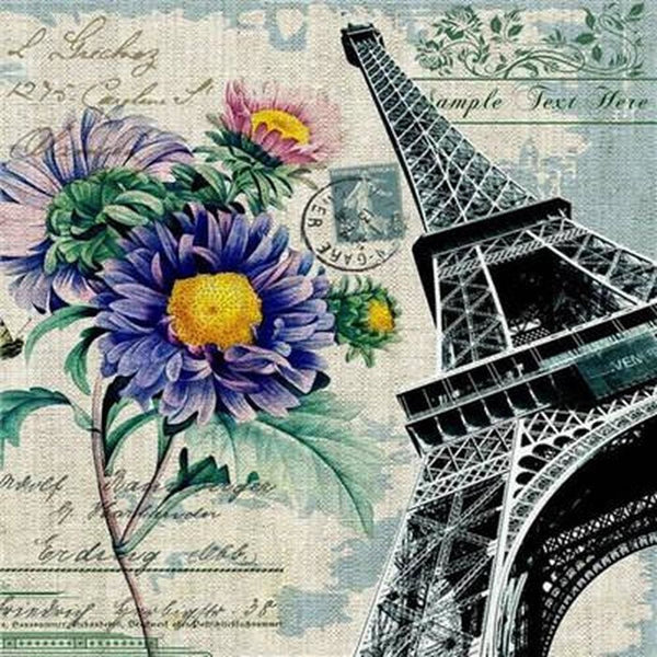 Paris pour toujours - modèle M003 | Toile diamant - En ville Paysage Produit