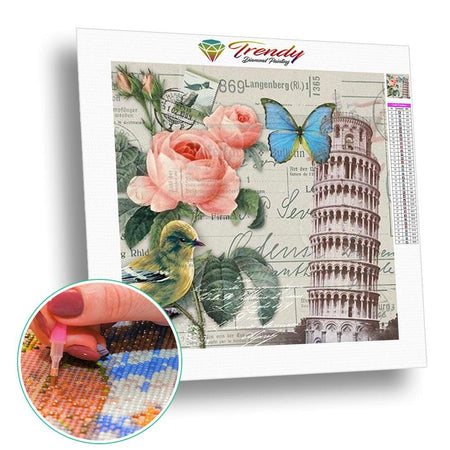 Paris pour toujours - modèle M005 | Peinture diamant - En ville Paysage Produit