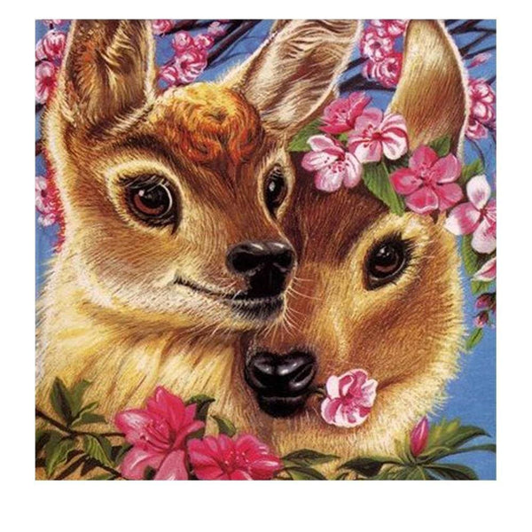 Petit faon | Broderie point de diamant - Animaux Autres animaux Produit