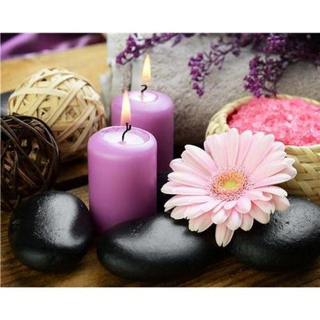 Relaxante orchidées - modèle M003 | Diamond Painting - Fleur Fleur et plante Produit Zen