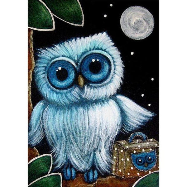 Roudoudou les hiboux - modèle M006 | Kit broderie - Animaux Oiseau Produit