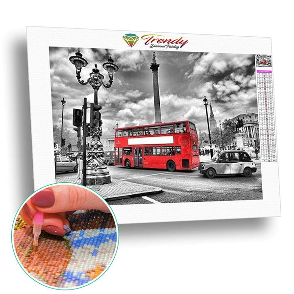 So British - modèle M002 | Toile diamant - En ville Paysage Produit