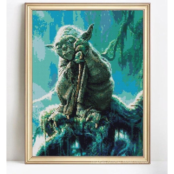 Yoda | Diamond painting kit - Cartoon Dessin animé Produit Star Wars Yoda