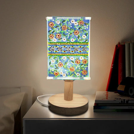 Lampe de chevet spéciale avec peinture diamant