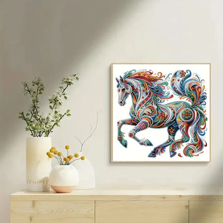 Peinture Diamant Spéciale Cheval Magnifique