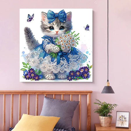 Peinture Diamant Spéciale Chaton Mignon