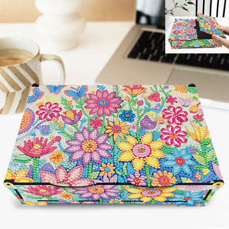 Boîte cadeau DIY avec peinture diamant