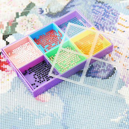 Plateau multifonctionnel et boîte de rangement pour forets diamant