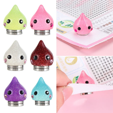 Aimant goutte de paillettes pour toile de peinture diamant