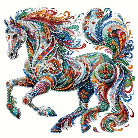 Peinture Diamant Spéciale Cheval Magnifique