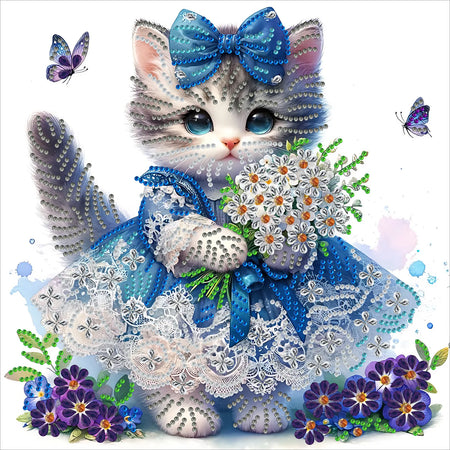 Peinture Diamant Spéciale Chaton Mignon