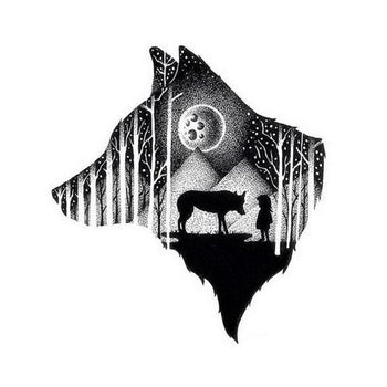 Animaux noir et blanc - modèle M007 | Broderie diamant kit - Animaux Autres animaux Chien Loup Produit