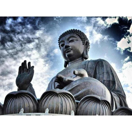 Bouddha Tian Tan - modèle M001 | Broderie de diamant - Bouddhisme Bouddhisme et Hindouisme Produit Religion Zen