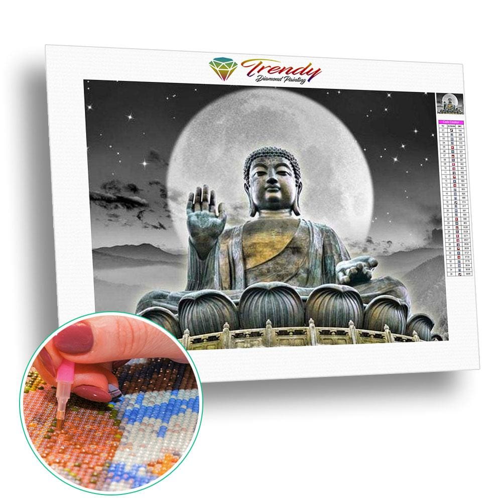 Bouddha Tian Tan - modèle M003 | Toile de diamant - Bouddhisme Bouddhisme et Hindouisme Produit Religion Zen