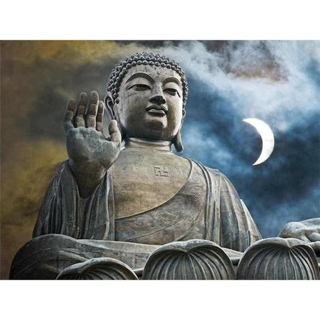 Bouddha Tian Tan - modèle M004 | Tableau de diamant - Bouddhisme Bouddhisme et Hindouisme Produit Religion Zen