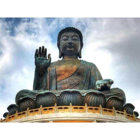 Bouddha Tian Tan - modèle M006 | Diamond Painting - Bouddhisme Bouddhisme et Hindouisme Produit Religion Zen