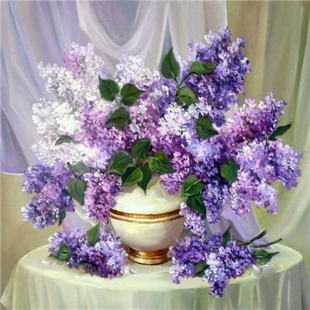 Bouquet de lilas - modèle M001 | Tableau diamant - Fleur Fleur et plante Produit