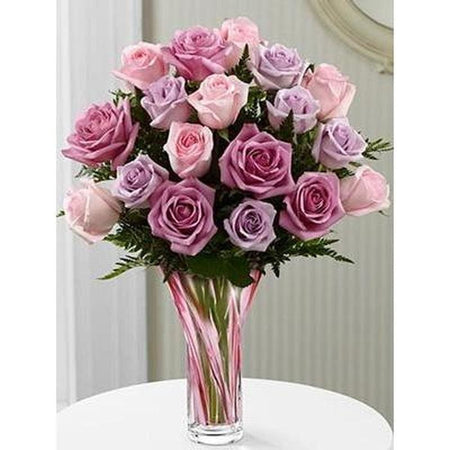 Bouquet de Roses dans leur vase - modèle M003 | Toile de diamant - Fleur Fleur et plante Produit