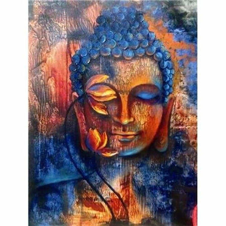 Buddha Colorfull - modèle M001 | Tableau diamant - Bouddhisme Bouddhisme et Hindouisme Produit Religion Zen