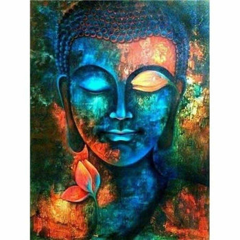 Buddha Colorfull - modèle M002 | Peinture diamant - Bouddhisme Bouddhisme et Hindouisme Produit Religion Zen