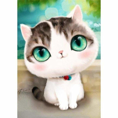 Christy et ses amis - modèle M001 | Diamond Painting - Animaux Chat Produit