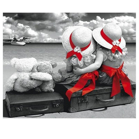 Copines pour la vie ! | Diamond Painting - Portrait Produit