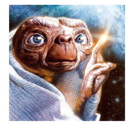 E.T téléphone maison | Toile de diamant - Dessin Dessin animé Produit