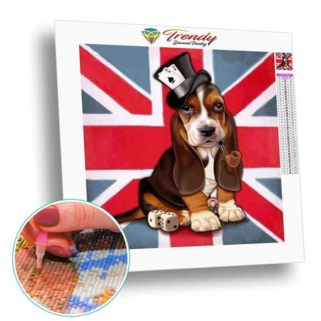 English dogs - modèle M002 | Kit broderie - Animaux Chien Produit
