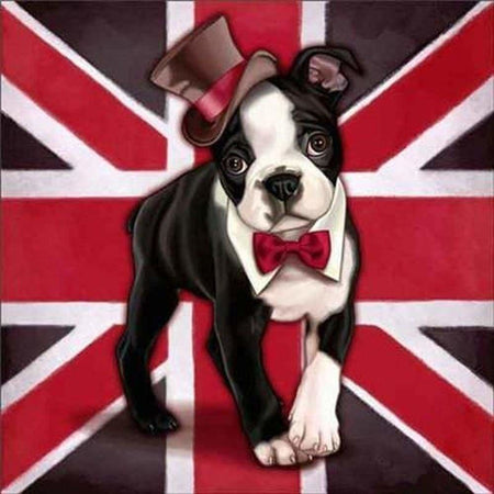 English dogs - modèle M003 | Diamond painting kit - Animaux Chien Produit