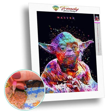 La guerre des étoiles portraits - modèle M003 | Diamond Painting - Portrait Produit