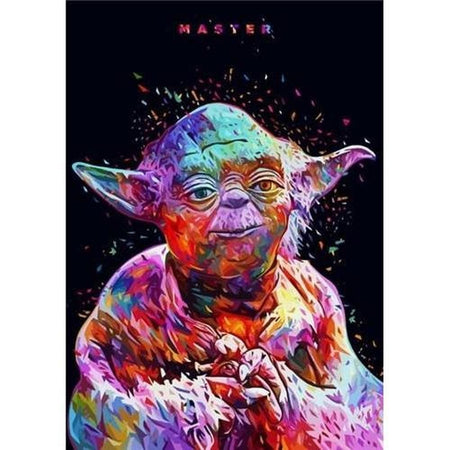 La guerre des étoiles portraits - modèle M003 | Diamond Painting - Portrait Produit