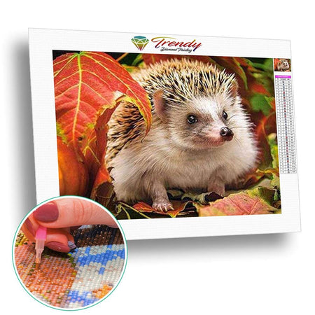 Les mignons petit hérissons - modèle M002 | Peinture diamant - Animaux Autres animaux Produit