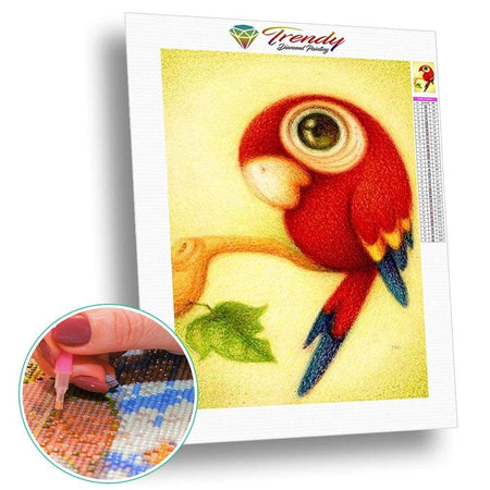 Les petits tristounés - modèle M005 | Broderie point de diamant - Animaux Autres animaux Chat Chien Dessin