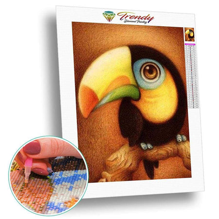 Les petits tristounés - modèle M007 | Diamond painting kit - Animaux Autres animaux Chat Chien Dessin